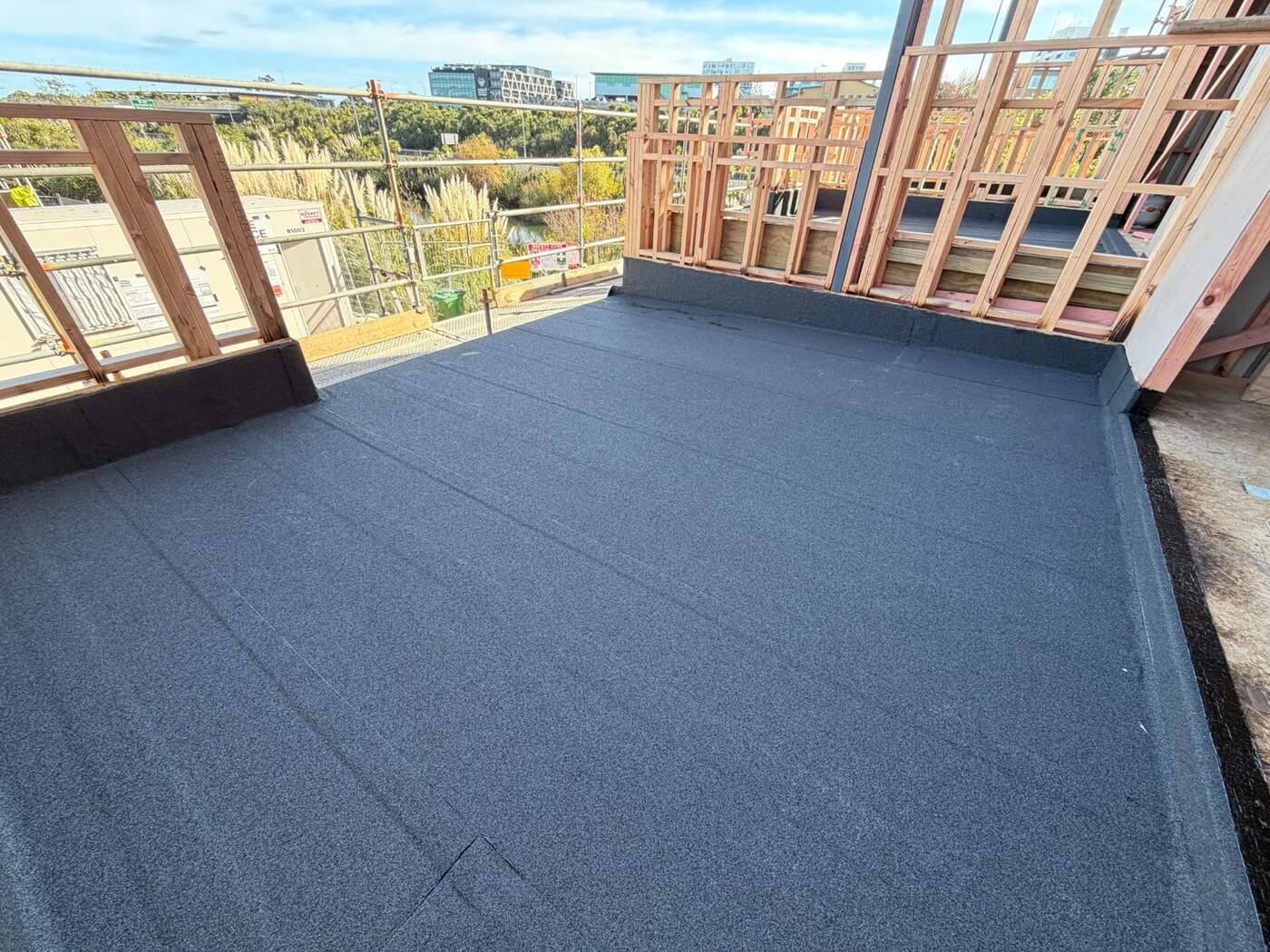 Butynol waterproofing detail