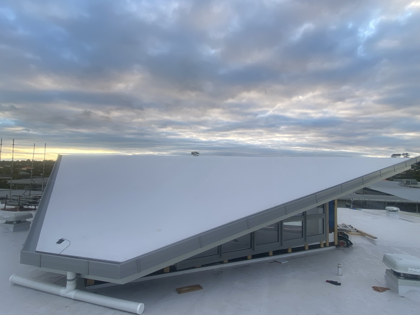 Fibertite roof membrane waterproofing, Auckland