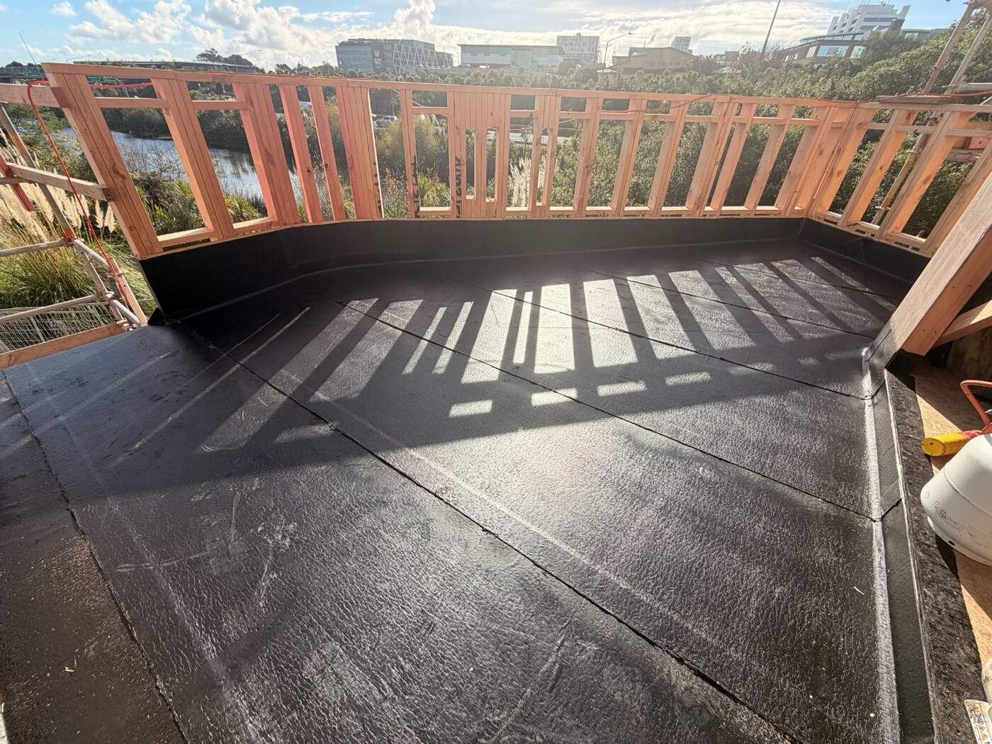 Torch-on membrane balcony Auckland